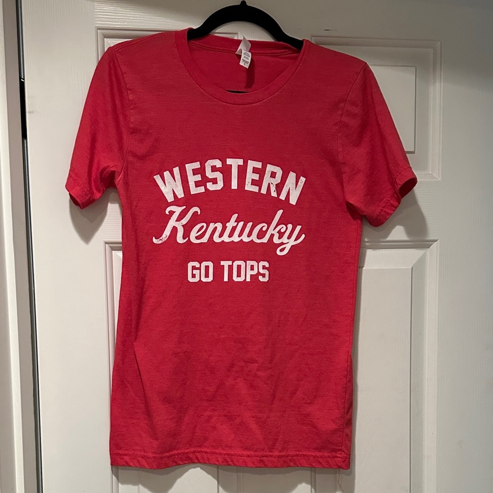 Western Kentucky University small tee shirt. Great condition